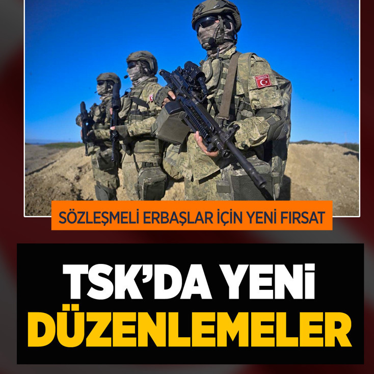 Sözleşmeli erbaşlara kamuda istihdam imkanı