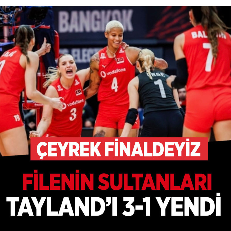Filenin Sultanları'ndan bir başarı daha! Tayland'ı eledi sırada çeyrek final var