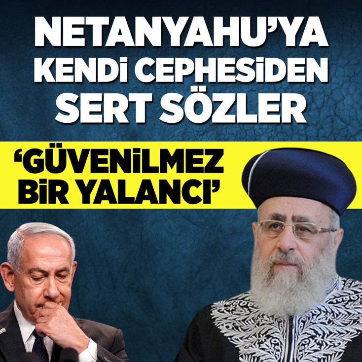 Haredi liderinden Netanyahu'ya ağır sözler: Güvenilmez bir yalancı