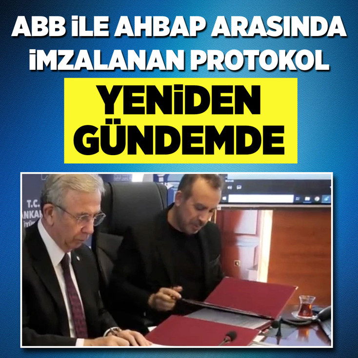 ABB ile Ahbap arasında imzalanan protokol yeniden gündemde