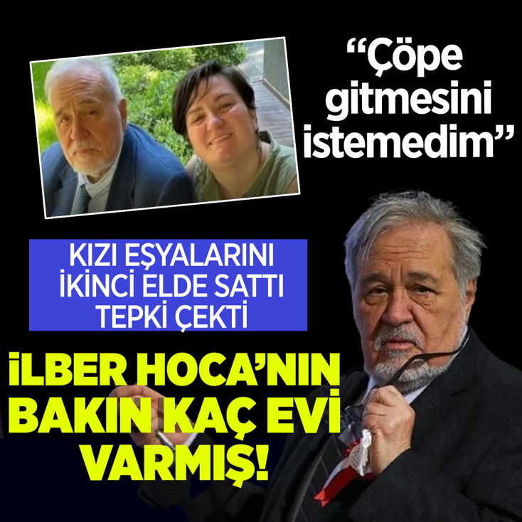 İlber Ortaylı'nın kaç evi var? Kızı Tuna eşyalarını ikinci el olarak sattı, büyük tepki çekti