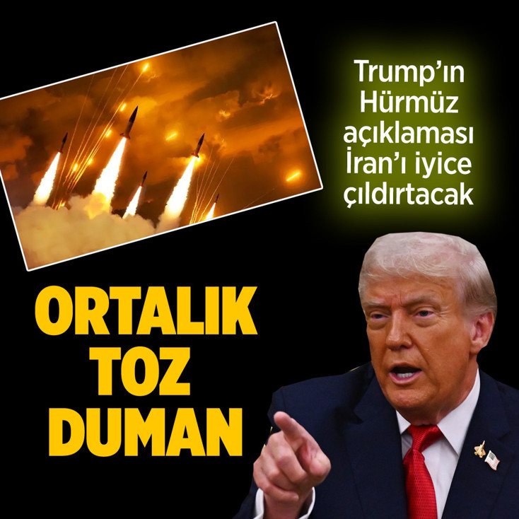 Trump'tan Hürmüz açıklaması: Biz yöneteceğiz Boğaz'ın gardiyanları olacağız