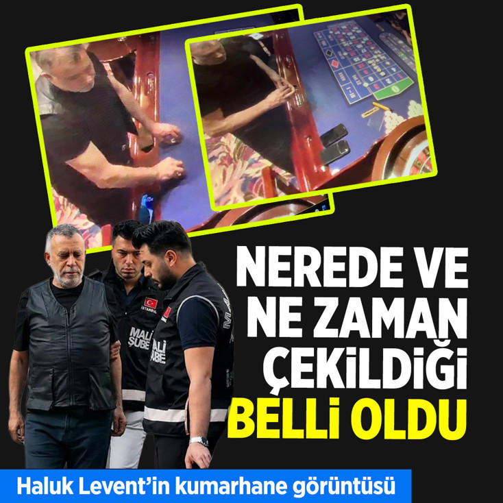 Haluk Levent'in kumarhane fotoğrafının perde arkası! Nerede ve ne zaman çekildiği belli oldu