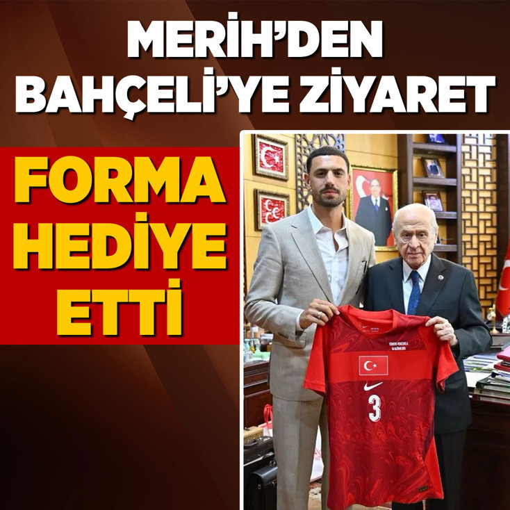 Merih Demiral'dan Devlet Bahçeli ziyareti