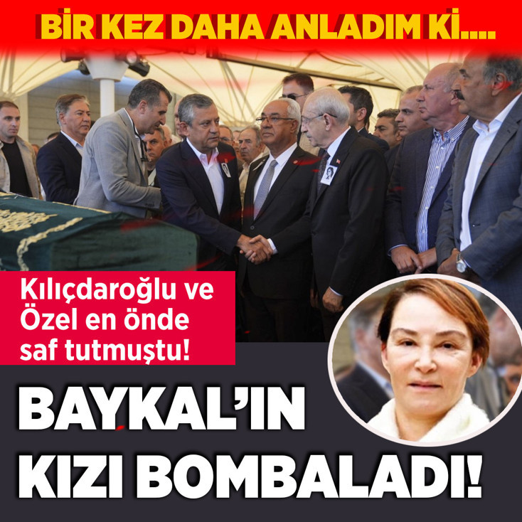 Aslı Baykal'dan bomba gönderme! Kılıçdaroğlu ve Özel en önde saf tutmuştu