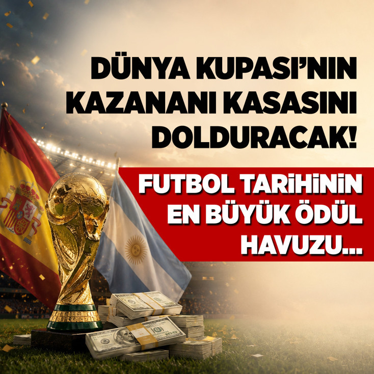 Dünya Kupası şampiyonu kasasını dolduracak