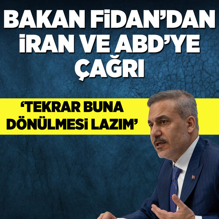 Hakan Fidan'dan ABD-İran anlaşması çağrısı