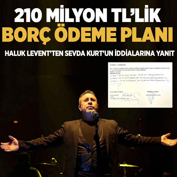 Haluk Levent'ten Sevda Kurt'un iddialarına ilişkin açıklama
