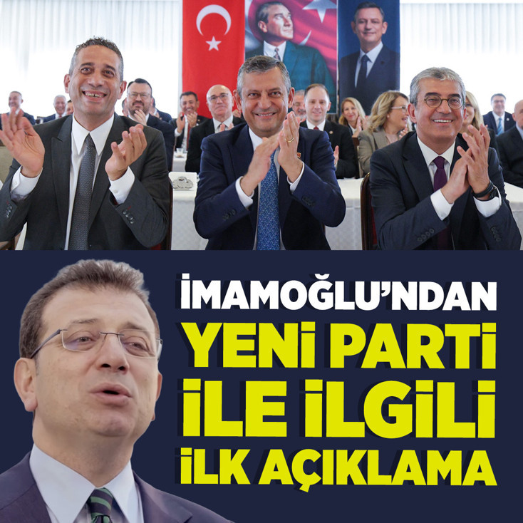 Ekrem İmamoğlu'ndan Yeni Parti ile ilgili ilk açıklama