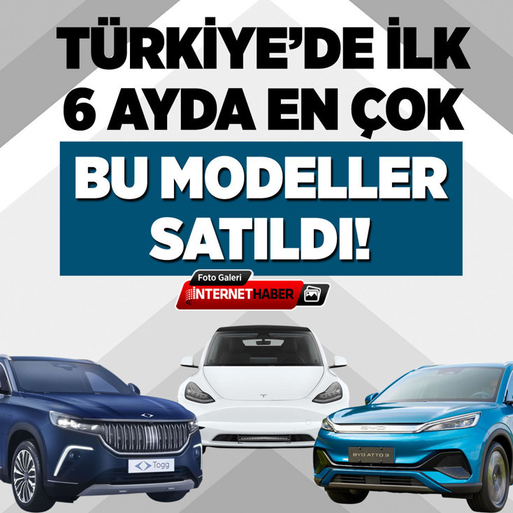 Türkiye'de yılın ilk 6 ayında en çok satan markalar belli oldu