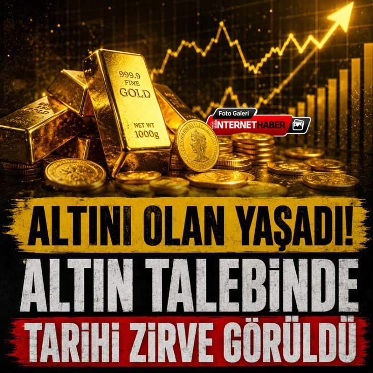 Altını olan yaşadı! Altın talebinde tarihi zirve görüldü