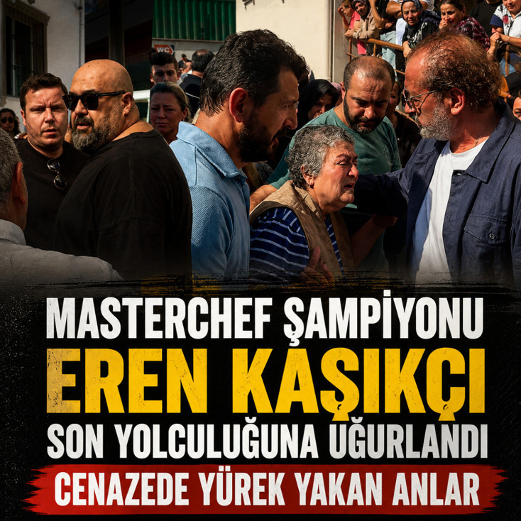 Eren Kaşıkçı son yolculuğuna uğurlandı! Cenazede yürek yakan anlar