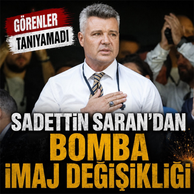 Sadettin Saran yeni imajıyla ortaya çıktı! Görenler tanıyamadı bambaşka biri olmuş