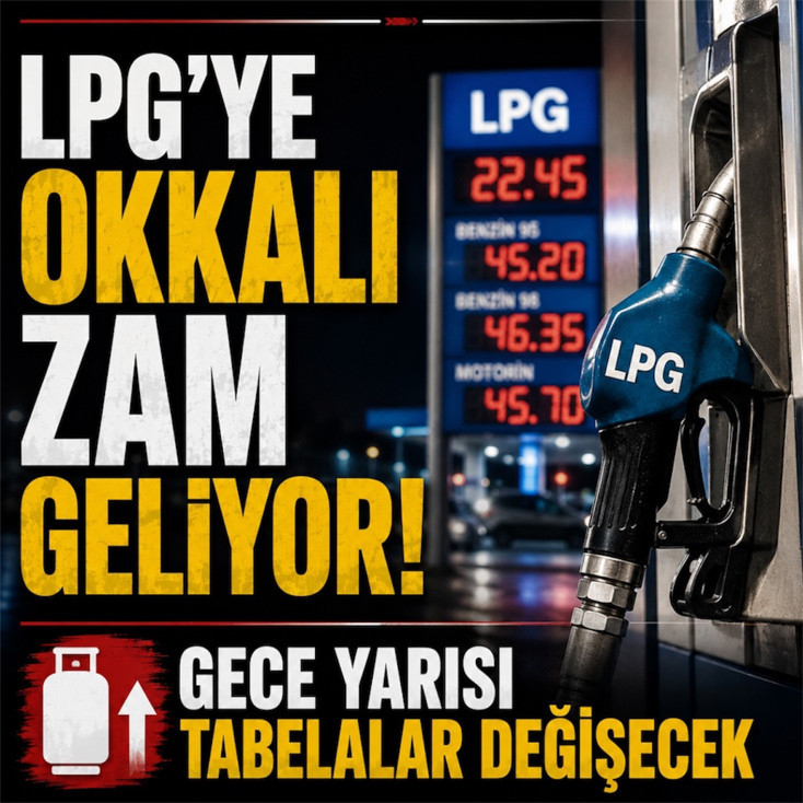 LPG’ye okkalı zam geliyor! Gece yarısı tabelalar değişecek