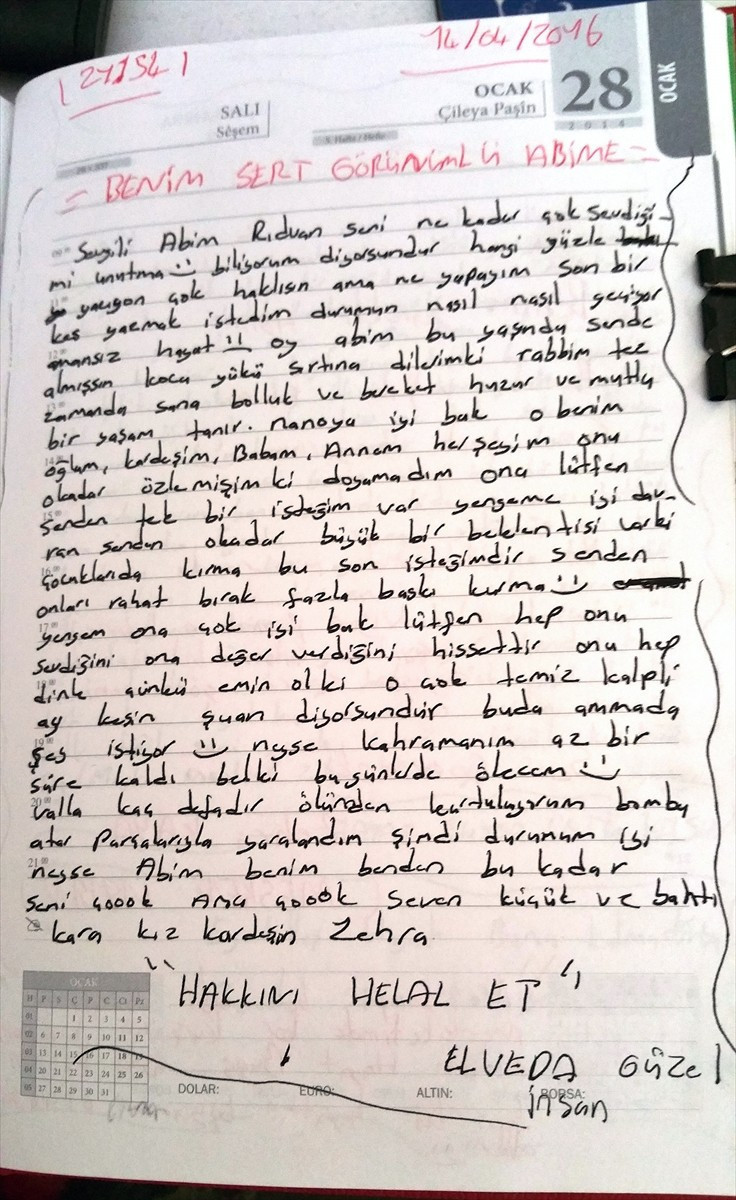 Kadın terörist PKK pişmanlığını not defterine yazdı! - Resim: 4