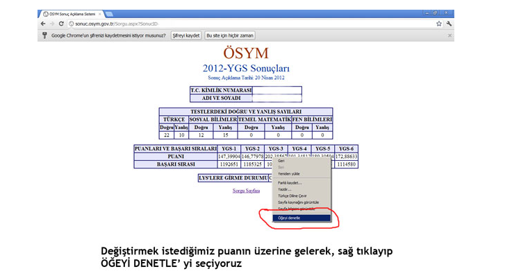 Google'da sınav puanı böyle değiştiriliyor - Resim: 2