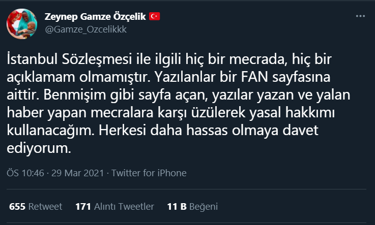 Gamze Özçelik'ten İstanbul Sözleşmesi açıklaması! 'Yasal haklarımı kullanacağım' - Resim: 4