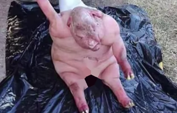 Köylüler yarı insan yarı hayvan bir şey buldu görenler şoke oldu - Resim: 3