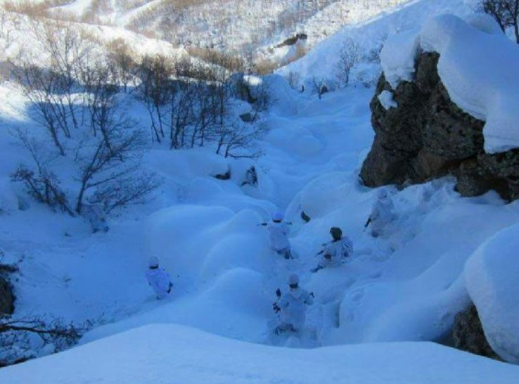 Her taşın altına bakıyorlar -20 derecede operasyon - Resim: 3