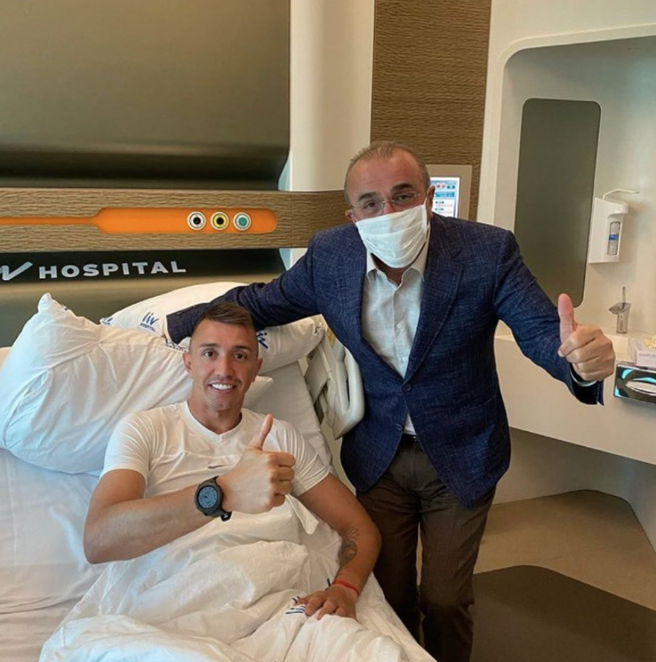 Muslera'ya eşinden hastanede doğum günü sürprizi - Resim: 3