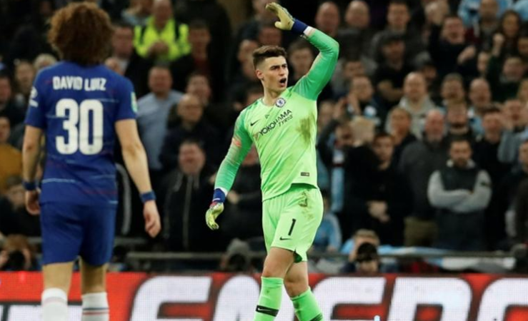 Sarri 'çık' dedi Kepa direndi! Chelsea-City maçında görülmemiş olay - Resim: 2