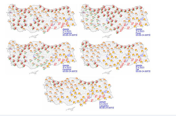 Meteoroloji Ankara ve İstanbul için saat verdi! Kavurucu sıcaklara veda fena geliyor - Resim: 2