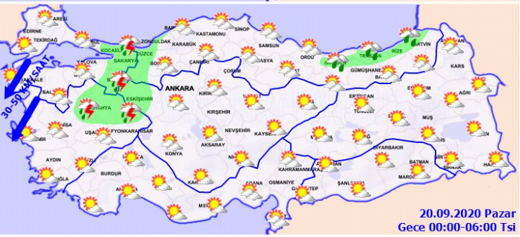 Meteoroloji'den Eskişehir ve 5 ile yağış uyarısı! Sağanak ve gök gürültülü sağanak bekleniyor - Resim: 4