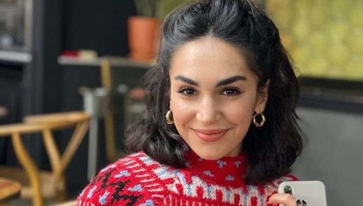 Sahra Şaş kutlamalara doymadı! Güzel oyuncunun pastasındaki not ise olay - Resim: 3