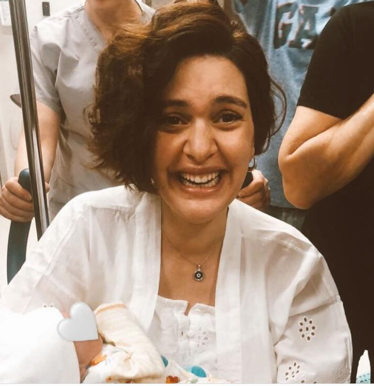 Kimsenin çekmesine izin vermiyordu! Bergüzar Korel ilk kez oğlu Han'ın fotoğrafını paylaştı - Resim: 2