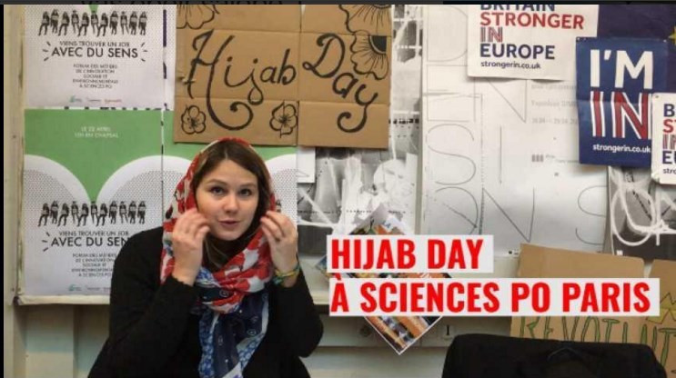 Fransız üniversitesinde 'Türban Günü' - Resim: 1