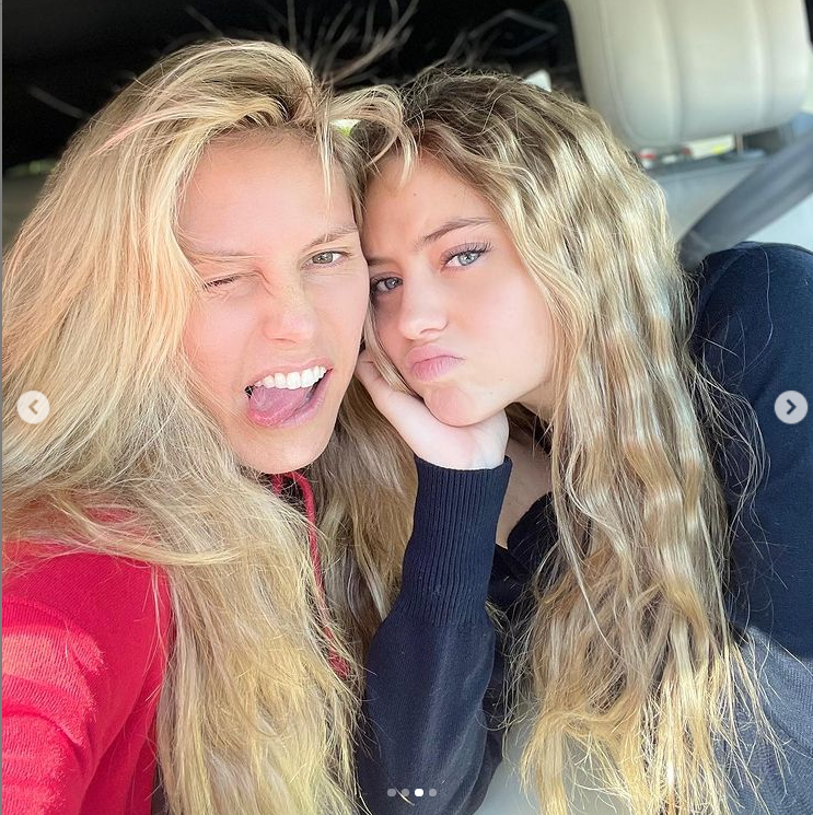 Heidi Klum 16 yaşındaki kızıyla poz verdi takipçilerinden yorum yağdı - Resim: 4