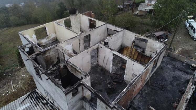 Yangında evi küle döndü! Bir babanın çaresizliği: Bunu çocuklara nasıl anlatacağım - Resim: 1