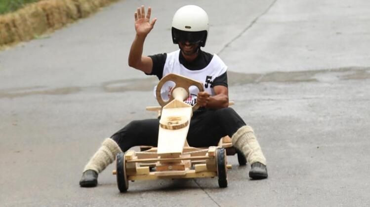 '11'inci Formulaz' tahta araba yarışları nefes kesti - Resim: 1