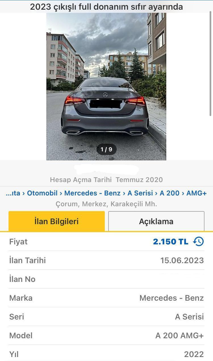 İkinci el oto sitelerinde inanılmaz uyanıklık! Resmi Gazete'de yasağı görünce fiyatlardan üç sıfır sildiler! - Resim: 3