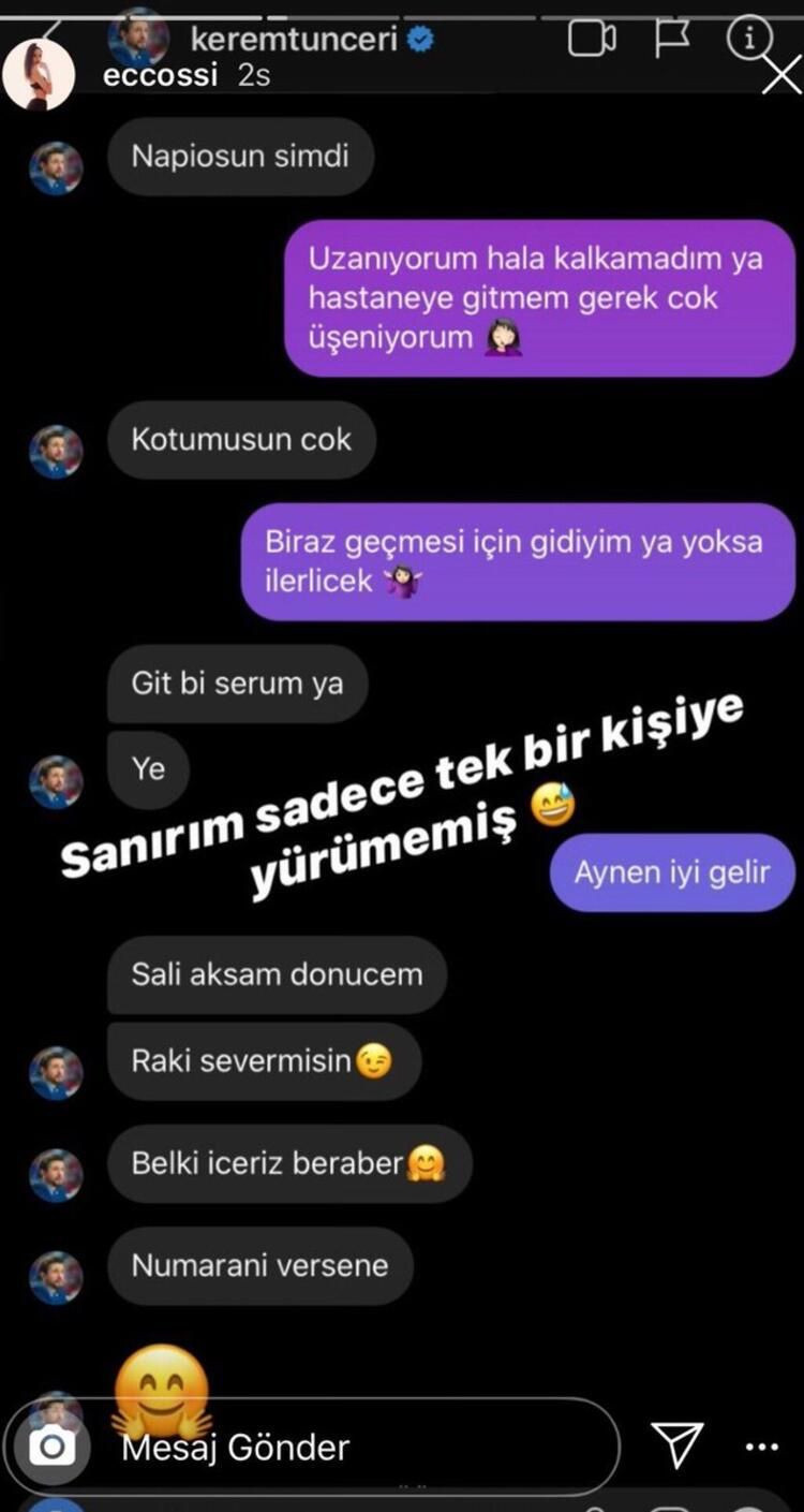Mesajları ifşa davasında yeni gelişme! Kerem Tunceri Elif Şen Azra'yı affetmedi: 'Alkollüydüm' dedi ama... - Resim: 4