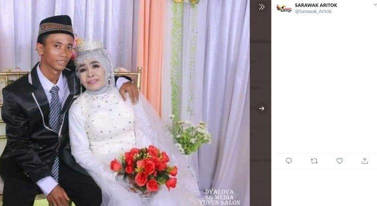 65 yaşındaki kadın evlatlık aldığı genç ile evlendi aşk pozları olay oldu - Resim: 4