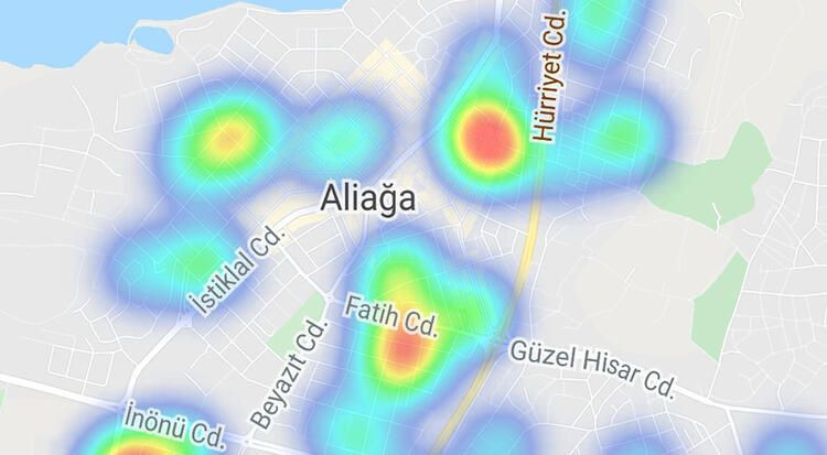 Fahrettin Koca yüzde 42 artış oldu demişti! İşte İzmir'in koronavirüs yoğunluk haritası - Resim: 3