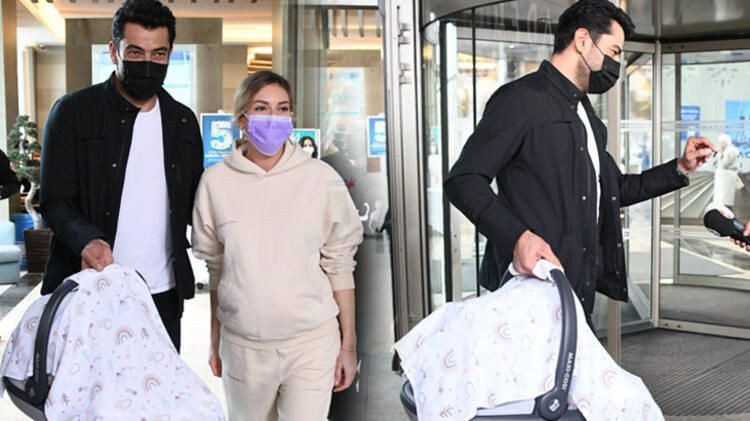 Sinem Kobal Kenan İmirzalıoğlu'ndan kızları Lalin ile ilk poz geldi doğumu anlattılar - Resim: 1