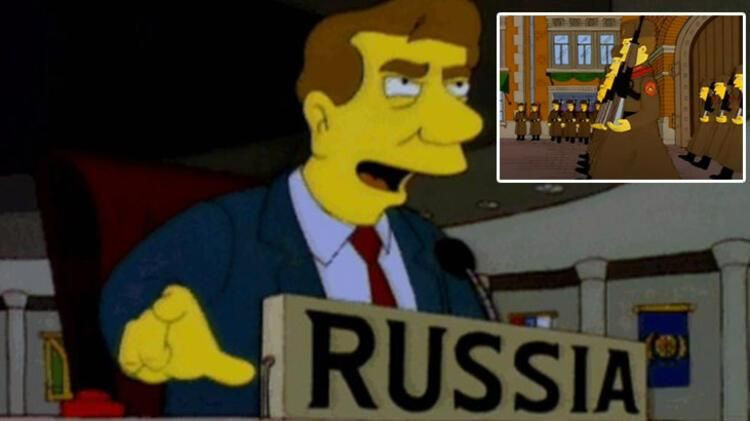 Simpsonlar Rusya Ukrayna krizini bildi kehanetler tüyler ürpertti! Dünya hayrete düştü - Resim: 1