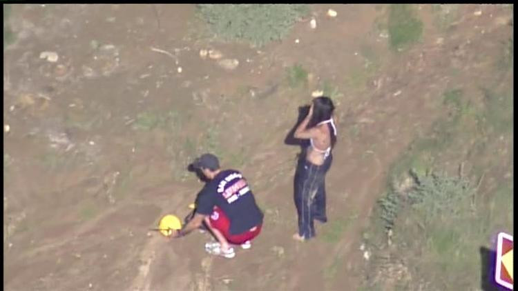 Çırılçıplak kurtarılmayı bekledi! - Resim: 2