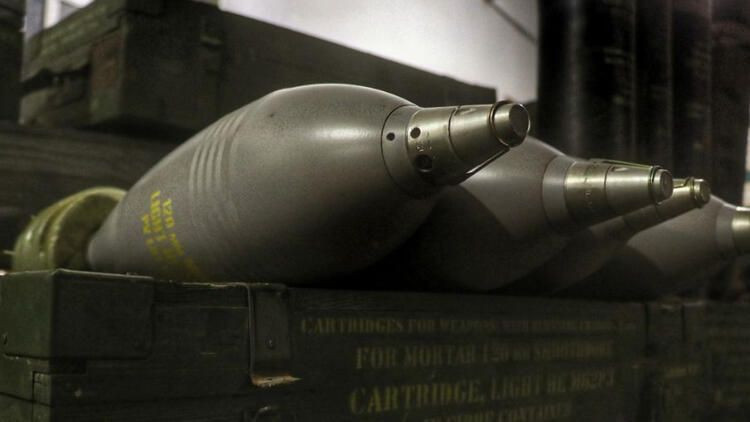 YPG'nin silah deposu ele geçirildi! ABD yapımı havan topları bulundu - Resim: 1