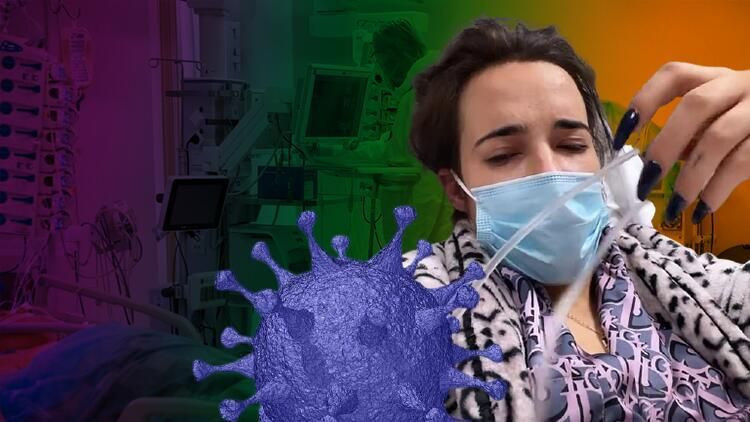 İngiliz oyuncu Stephanie Davis Covid-19'a yakalandı ağır semptomlar geçiriyor - Resim: 1