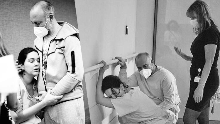 Bergüzar Korel doğum yaptı kızı Leyla'ya kavuşma mücadelesini fotoğraflarıyla anlattı - Resim: 1