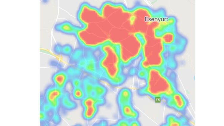 İstanbul'un koronavirüs haritası güncellendi! İşte ilçe ilçe İstanbul'un Covid-19 haritası - Resim: 2