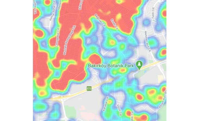 İstanbul'un koronavirüs haritası güncellendi! İşte ilçe ilçe İstanbul'un Covid-19 haritası - Resim: 3