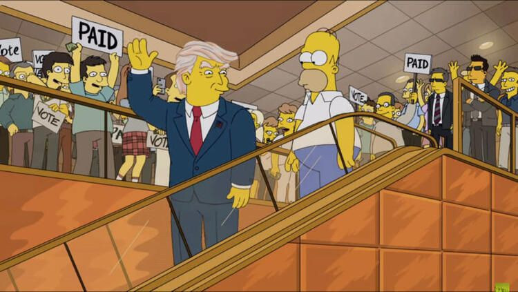 Donald Trump ölecek kehaneti! Koronavirüs olunca Simpsonlar akla geldi - Resim: 4