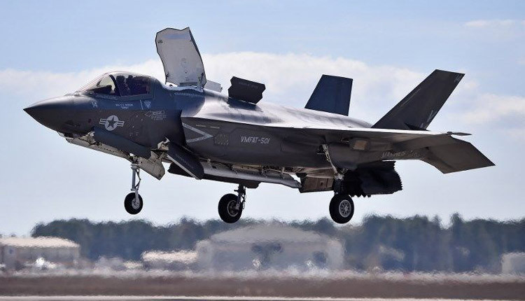 ABD'nin yeni nesil savaş uçağı F 35 ilk kez düştü! - Resim: 1