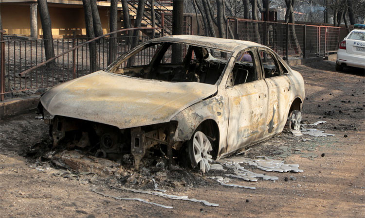 Yer yanıyordu! İşte felaketin şiddetini gösteren en çarpıcı fotoğraflar - Resim: 3