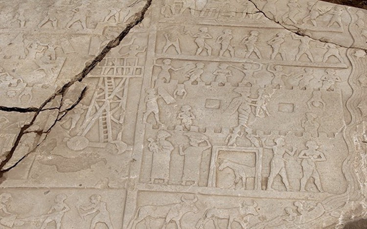 Tesadüfen bulunan kabartma 4000 yıllık çıktı - Resim: 2