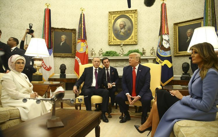 ABD Başkanı Trump Başkan Erdoğan'ı böyle karşıladı - Resim: 1